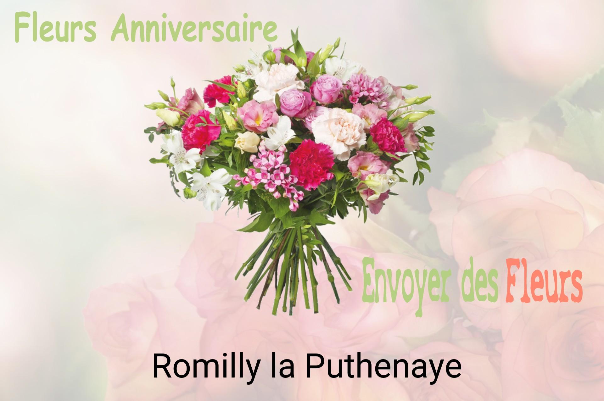 Bouquet de fleurs d’anniversaire livré à Romilly-la-Puthenaye