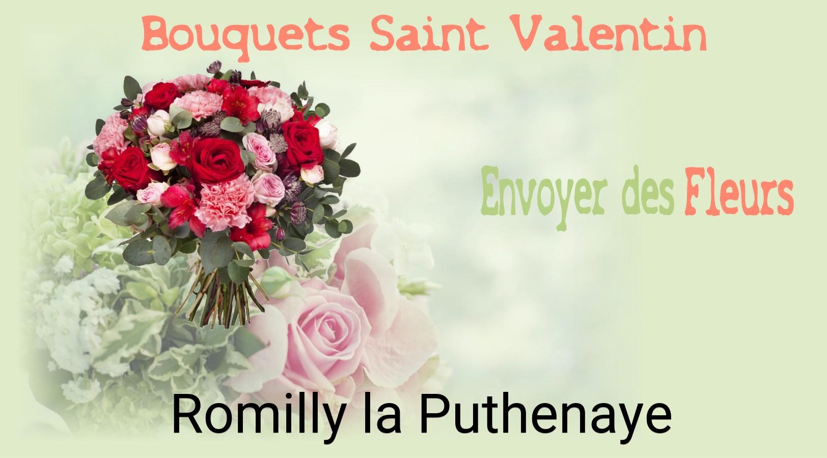Roses de Saint-Valentin livrées à Romilly-la-Puthenaye